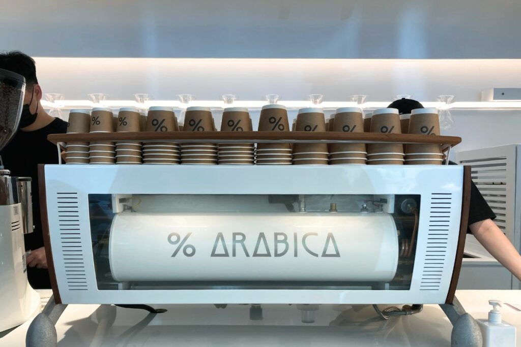 % Arabica-咖啡點餐